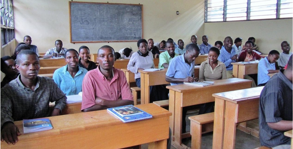 One class in Rwanda, 2011